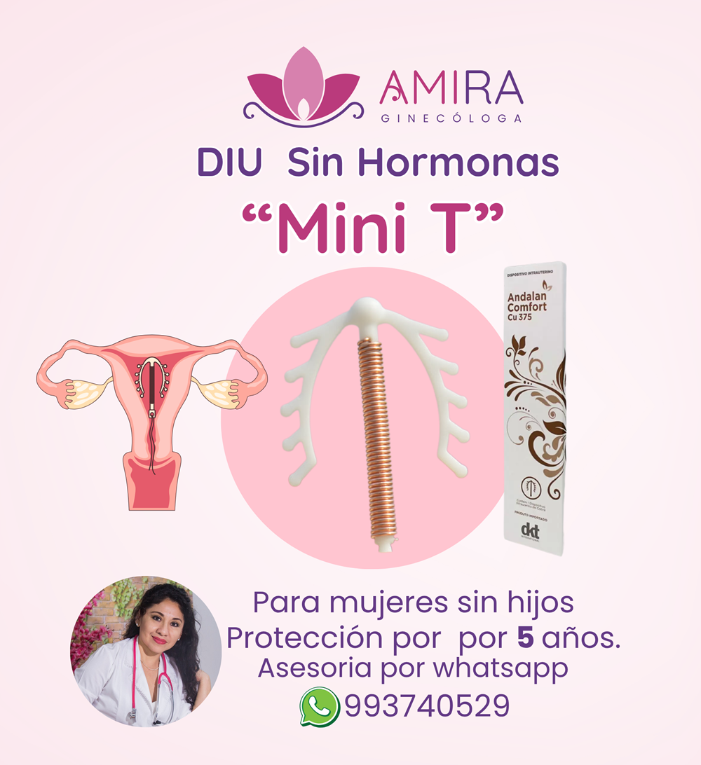 Amira Ginecologa Obstetra - Mini T Cobre 