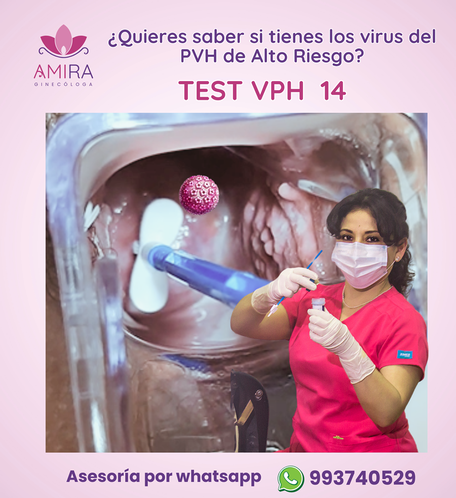 Amira Ginecologa Obstetra - Test de PVH para detectar Virus de Alto Riesgo