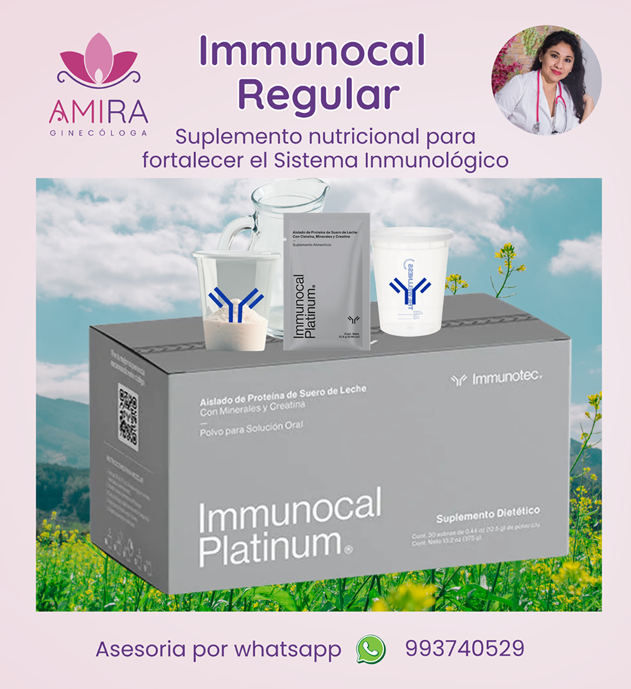 Amira Ginecologa Obstetra - Inmunocal Platino