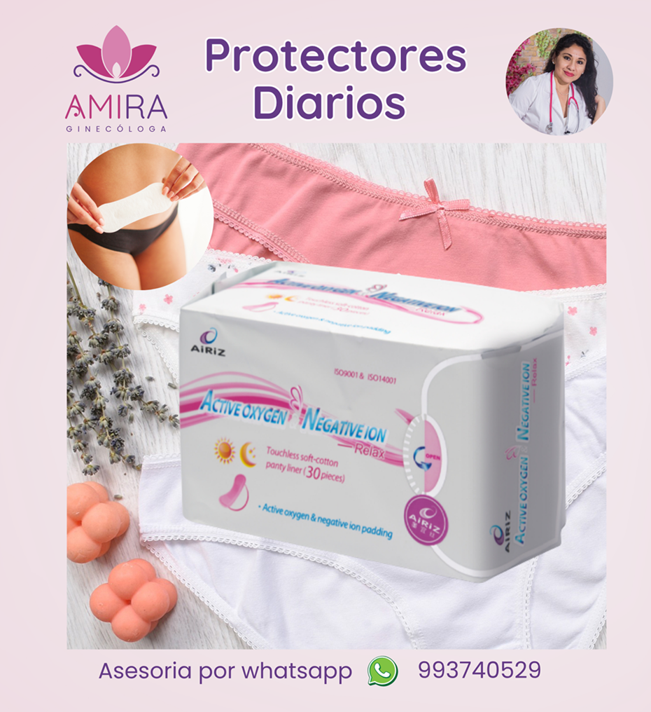 Amira Ginecologa Obstetra - Protectores Diarios Airiz