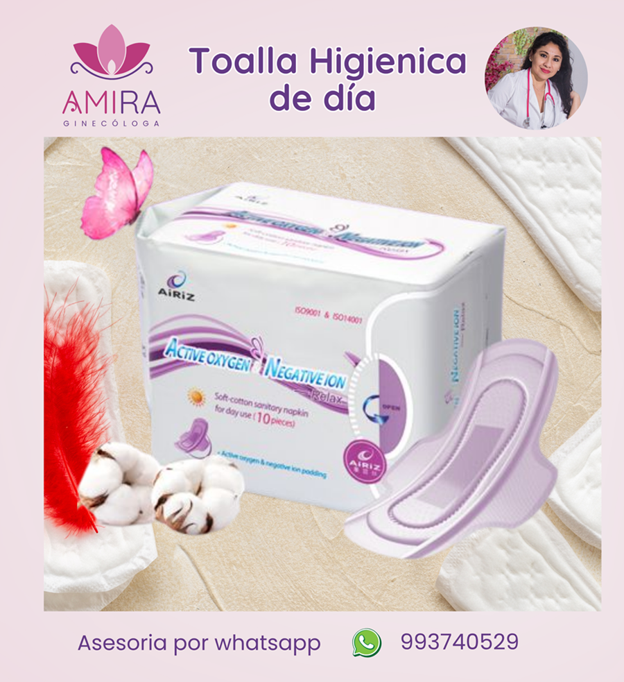 Amira Ginecologa Obstetra - Toalla Higienica Dia de Anion 
